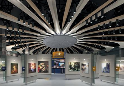 展廳設(shè)計(jì) 展廳設(shè)計(jì)墻面的材料布置問(wèn)題(圖1)